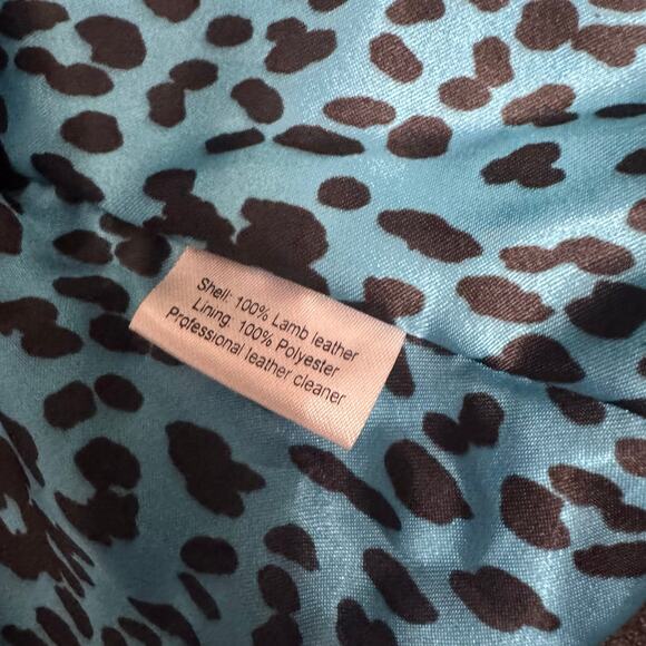 17. NEW Sharif 1827 Lamb Leather Jacket Size XL - Picture 9 of 9